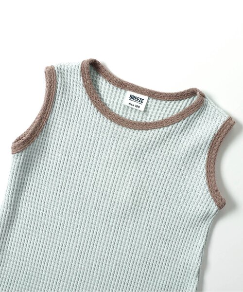BREEZE(ブリーズ)の「ワッフルワンピース(ワンピース・キッズ・ピンク/サックスブルー/アイボリー・130/120/80/110/100/90)」の11枚目の写真