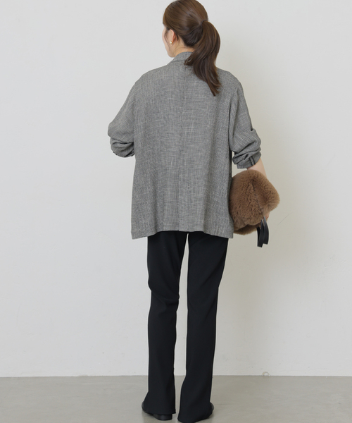 JOURNAL STANDARD relume(ジャーナルスタンダード レリューム)の「《2枚セット》レーシービスチェセットTEE(Tシャツ/カットソー・レディース・ブラック/チャコールグレー/ホワイト・FREE)」の20枚目の写真
