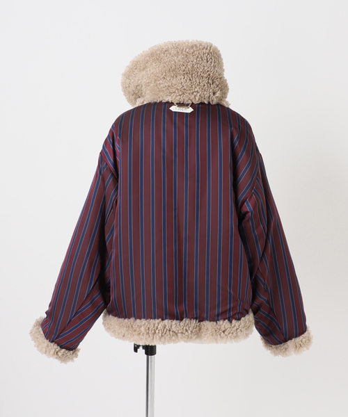Spick & Span(スピックアンドスパン)の「《一部店舗+WEB限定》Glyph Curly Fur Blouson(その他アウター・レディース・ベージュ・FREE)」の14枚目の写真