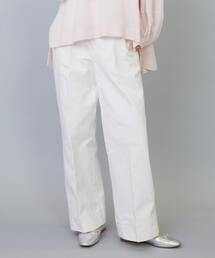硫化コットンセンタープレスパンツ