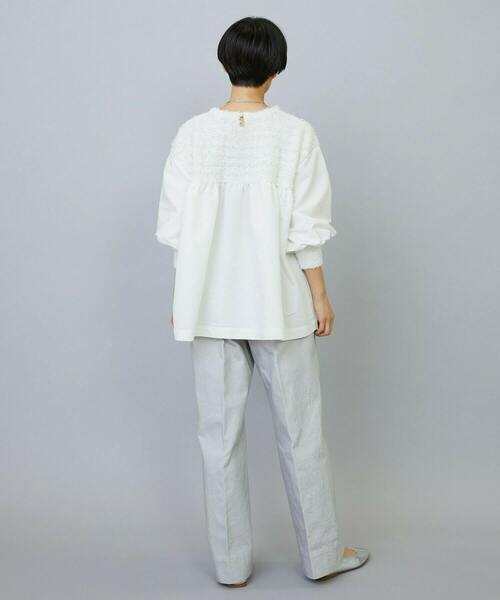 MOGA(モガ)の「硫化コットンセンタープレスパンツ(その他パンツ・レディース・グレー/ピンク・1/3/2)」の7枚目の写真
