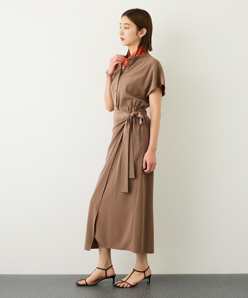 ROPE'(ロペ)の「ROPE'リバイバル シルクタイスカーフ/26AW(バンダナ/スカーフ・レディース・オレンジ/カーキ/オフホワイト・FREE)」の10枚目の写真