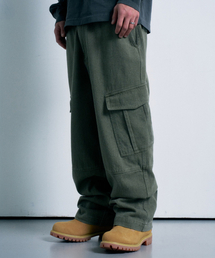 FERNOV（ペルノブ）の「コットンワイドカーゴパンツ（その他パンツ）」