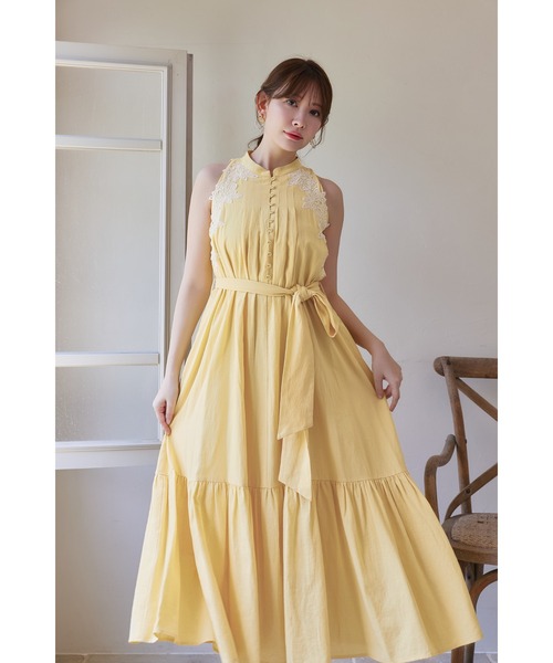 ワンピース her lip to Notting Hill Belted Dress Notting Hill Belted Dress（ワンピース）｜Her lip to（ハーリップ