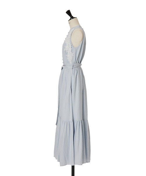 Her lip to(ハーリップトゥー)の「Notting Hill Belted Dress(ワンピース・レディース・スカイブルー/ローズ/レモンイエロー・S/M)」の11枚目の写真