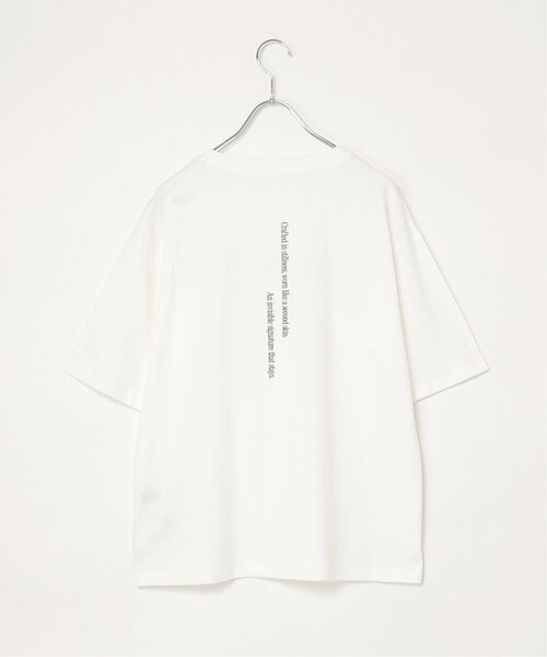 VENCEEXCHANGE（ヴァンスエクスチェンジ）の「【2点セット】Tシャツ×チュールトップス（Tシャツ/カットソー・レディース・ブラック/オフホワイト/ブルー・FREE）」の19枚目の写真
