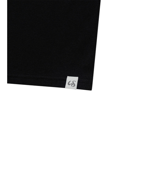 UGLY SHADOW(アグリーシャドウ)の「ベーシックエッセンシャルリップボートトップ(ブラック)(Tシャツ/カットソー・レディース・その他・1/2)」の4枚目の写真
