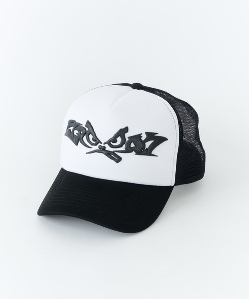 SHORT ROUND(ショートラウンド)の「SHORT ROUND/BAD BOYメッシュキャップ(キャップ・メンズ・ブラック・FREE)」の9枚目の写真