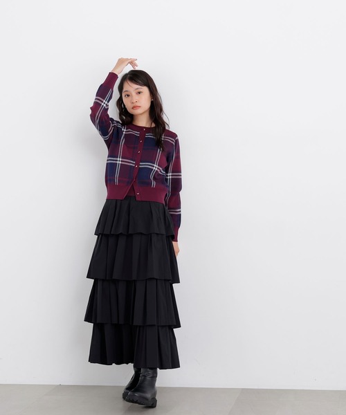 N.(N. Natural Beauty Basic)(エヌエヌナチュラルビューティーベーシック)の「チェックアンサンブル(アンサンブル・レディース・ベージュ系その他/ブルー系その他2/レッド系その他2・フリ-)」の6枚目の写真