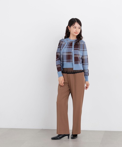 N.(N. Natural Beauty Basic)(エヌエヌナチュラルビューティーベーシック)の「チェックアンサンブル(アンサンブル・レディース・ベージュ系その他/ブルー系その他2/レッド系その他2・フリ-)」の17枚目の写真