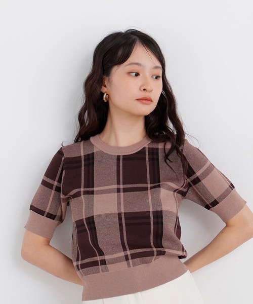 N.(N. Natural Beauty Basic)(エヌエヌナチュラルビューティーベーシック)の「チェックアンサンブル(アンサンブル・レディース・ベージュ系その他/ブルー系その他2/レッド系その他2・フリ-)」の22枚目の写真
