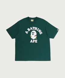 BAPE STICKER COLLEGE RELAXED FIT TEE