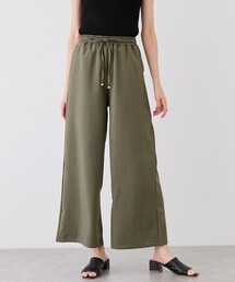 シャドーストライプワイドパンツ