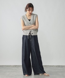GLOBAL WORK（グローバルワーク）の「GOODデニムバギーワイドパンツ/821879（デニムパンツ）」