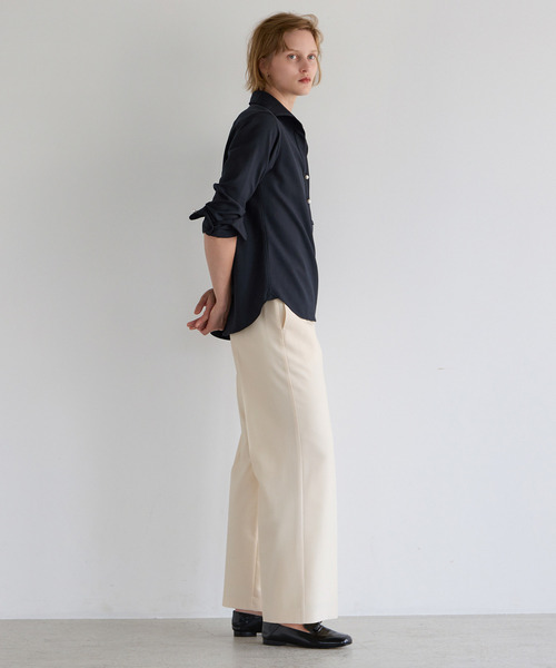 martinique（マルティニーク）の「バックゴムストレートパンツ（その他パンツ・レディース・オフホワイト/ネイビー/ブルー・2/1）」の10枚目の写真