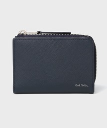 WEB限定】SHIPS:【SAFFIANO LEATHER】2トーン 2つ折 ウォレット（財布
