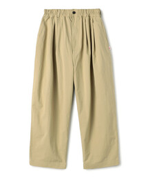 Women's C/N Twill Double Pleated Easy Pants