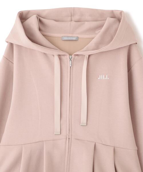 JILL by JILL STUART（ジルバイジルスチュアート）の「バルーンペプラムフーディー（その他アウター・レディース・ピンク/グレー/ホワイト・FREE）」の5枚目の写真