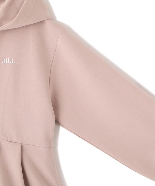 JILL by JILL STUART（ジルバイジルスチュアート）の「バルーンペプラムフーディー（その他アウター・レディース・ピンク/グレー/ホワイト・FREE）」の6枚目の写真