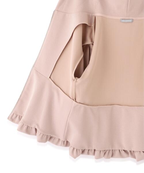 JILL by JILL STUART（ジルバイジルスチュアート）の「バルーンペプラムフーディー（その他アウター・レディース・ピンク/グレー/ホワイト・FREE）」の9枚目の写真