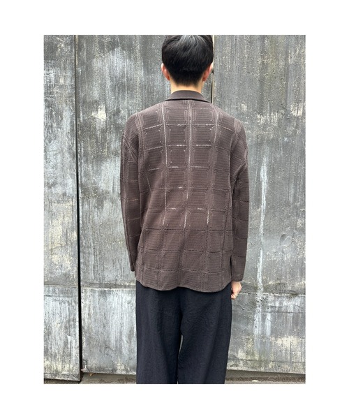 SHINYAKOZUKA(シンヤコヅカ)の「BLANK FRAMES(ISSUE#8)(カーディガン/ボレロ・メンズ・グレー系その他・LARGE)」の4枚目の写真