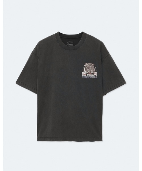 ALLSAINTS(オールセインツ)の「TIGERESS RELAXED GRAPHIC T-SHIRT | TIGRESS リラックス グラフィック Tシャツ(Tシャツ/カットソー・メンズ・ブラック・S/XS/XL/L/M)」の9枚目の写真