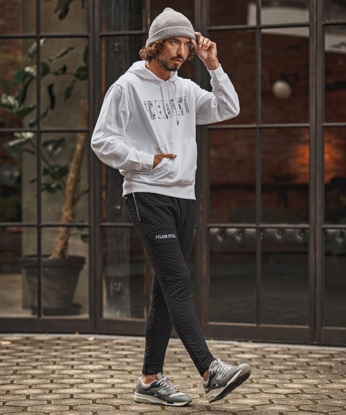felkod(フィルコッド)の「mp15494- Y Pattern Jacquard Pants ジャカードイージーパンツ(F26F120)(その他パンツ・メンズ・ブラック×ホワイト/ブラック×ピンク・L/M/S)」の6枚目の写真