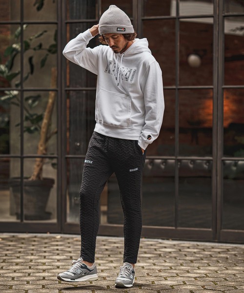 felkod(フィルコッド)の「mp15494- Y Pattern Jacquard Pants ジャカードイージーパンツ(F26F120)(その他パンツ・メンズ・ブラック×ホワイト/ブラック×ピンク・L/M/S)」の7枚目の写真