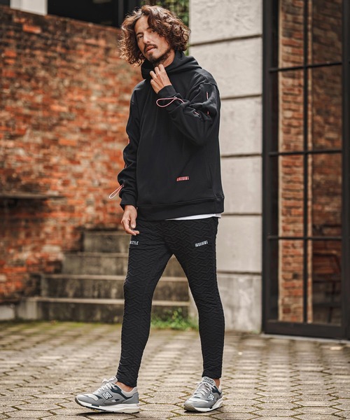 felkod(フィルコッド)の「mp15494- Y Pattern Jacquard Pants ジャカードイージーパンツ(F26F120)(その他パンツ・メンズ・ブラック×ホワイト/ブラック×ピンク・L/M/S)」の11枚目の写真