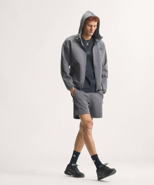 adidas(アディダス)の「アディダス Z.N.E. フルジップ トラックトップ / ジャージ / アディダス adidas(ジャージ・メンズ・グレー・LARGE/MEDIUM/SMALL/X-SMALL/XX-LARGE/3XL/X-LARGE)」の6枚目の写真