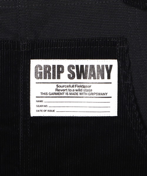 GRIP SWANY(グリップスワニー)の「【GSWK‐304】 DUCK VELVET OVERALL(サロペット/オーバーオール・レディース・オリーブ/ブラック・FREE)」の17枚目の写真