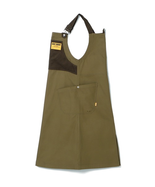 GRIP SWANY(グリップスワニー)の「【GSWK‐304】 DUCK VELVET OVERALL(サロペット/オーバーオール・レディース・オリーブ/ブラック・FREE)」の13枚目の写真