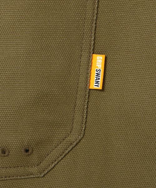 GRIP SWANY(グリップスワニー)の「【GSWK‐304】 DUCK VELVET OVERALL(サロペット/オーバーオール・レディース・オリーブ/ブラック・FREE)」の6枚目の写真