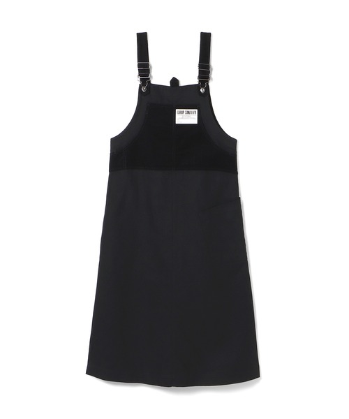 GRIP SWANY(グリップスワニー)の「【GSWK‐304】 DUCK VELVET OVERALL(サロペット/オーバーオール・レディース・オリーブ/ブラック・FREE)」の18枚目の写真
