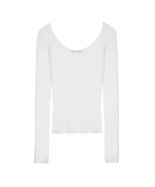 NICK&NICOLE(ニックアンドニコール)の「レイヤードボートネックトップ アイボリー(Tシャツ/カットソー・レディース・アイボリー・FREE)」の2枚目の写真