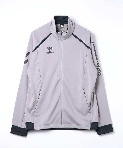hummel（ヒュンメル）の「ヒュンメル hummel ジャージトップスAP（ジャージ・メンズ・グレー/ブラック・M/L/LL/3L）」の2枚目の写真