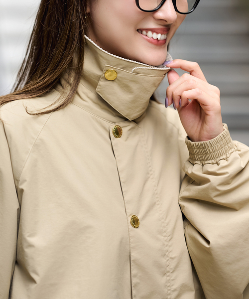 FRAMeWORK(フレームワーク)の「BARBOUR/バブアー 別注TRANSPORT ブルゾン(その他アウター・レディース・ベージュ/ブラック・38/40)」の5枚目の写真