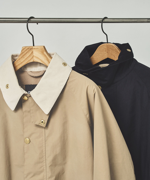 FRAMeWORK(フレームワーク)の「BARBOUR/バブアー 別注TRANSPORT ブルゾン(その他アウター・レディース・ベージュ/ブラック・38/40)」の15枚目の写真