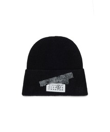 MM6 Maison Margiela（ｴﾑｴﾑｼｯｸｽ ﾒｿﾞﾝ ﾏﾙｼﾞｪﾗ）の「キッズ ニットキャップ MM6 KID（ニットキャップ/ビーニー）」