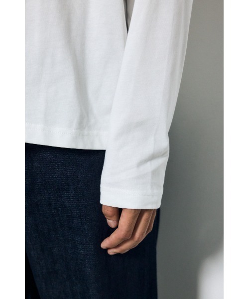 AZUL by moussy(アズールバイマウジー)の「配色厚盛ラバープリントロンT 秋服 冬服 春服 ロゴT(Tシャツ/カットソー・メンズ・グレー/ブラウン/ブラック/ホワイト・LARGE/MEDIUM)」の21枚目の写真