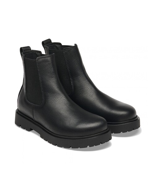 BIRKENSTOCK(ビルケンシュトック)の「【BIRKENSTOCK / ビルケンシュトック】Highwood Slip On Mid W LENA / ハイウッド スリップオン ミッド レナ(ブラック・ナロー)(ブーツ・メンズ・ブラック・43/42/41)」の1枚目の写真