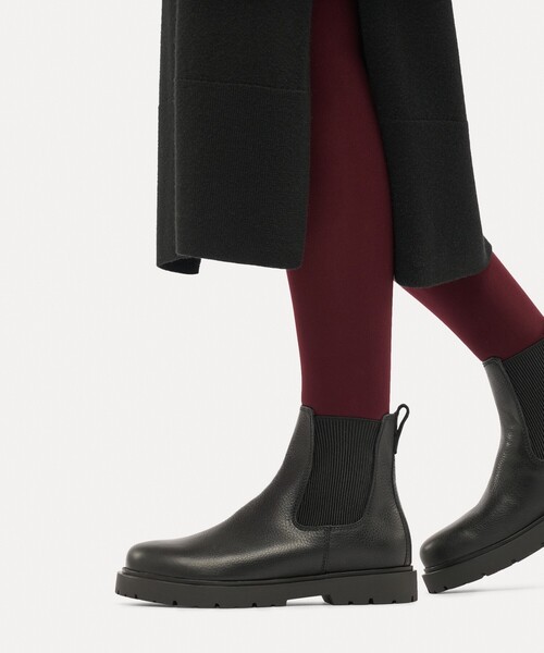 BIRKENSTOCK(ビルケンシュトック)の「【BIRKENSTOCK / ビルケンシュトック】Highwood Slip On Mid W LENA / ハイウッド スリップオン ミッド レナ(ブラック・ナロー)(ブーツ・メンズ・ブラック・43/42/41)」の2枚目の写真