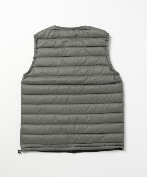 DANTON（ダントン）の「DANTON / ＜Men's＞ インナーダウンベスト（ダウンベスト・メンズ・ブラック/オリーブ/ライトグレー・38/42/40）」の7枚目の写真