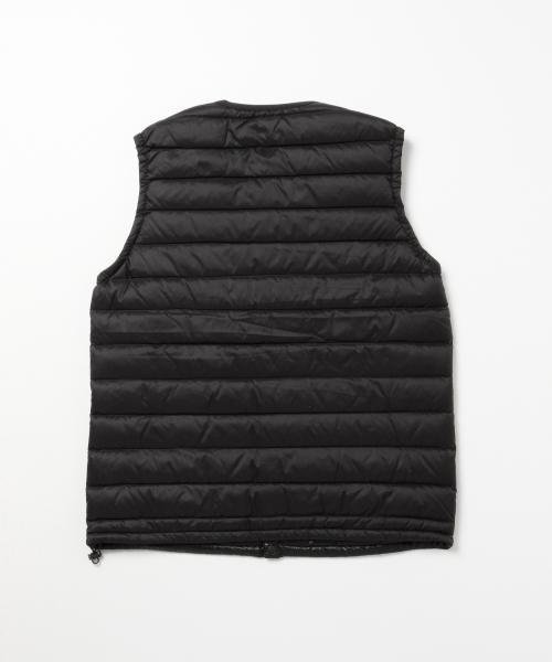 DANTON（ダントン）の「DANTON / ＜Men's＞ インナーダウンベスト（ダウンベスト・メンズ・ブラック/オリーブ/ライトグレー・38/42/40）」の12枚目の写真