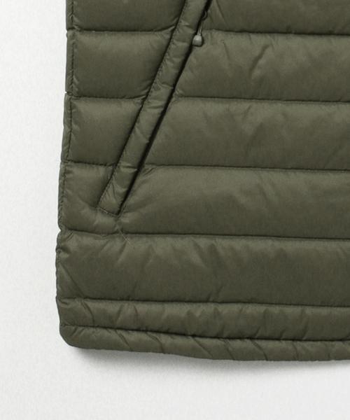 DANTON（ダントン）の「DANTON / ＜Men's＞ インナーダウンベスト（ダウンベスト・メンズ・ブラック/オリーブ/ライトグレー・38/42/40）」の18枚目の写真