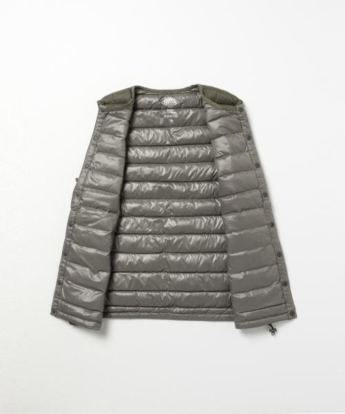 DANTON（ダントン）の「DANTON / ＜Men's＞ インナーダウンベスト（ダウンベスト・メンズ・ブラック/オリーブ/ライトグレー・38/42/40）」の19枚目の写真