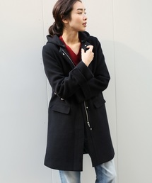 A part by | casheepフード/ノーカラーコート 727645 (その他アウター)