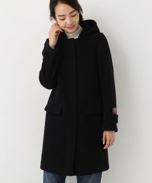 A part by（アパートバイ）の「casheepフード/ノーカラーコート 727645 （その他アウター・レディース・グレー/キャメル/ネイビー・MEDIUM/LARGE）」の17枚目の写真