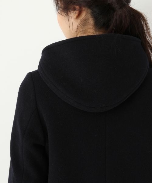 A part by（アパートバイ）の「casheepフード/ノーカラーコート 727645 （その他アウター・レディース・グレー/キャメル/ネイビー・MEDIUM/LARGE）」の5枚目の写真