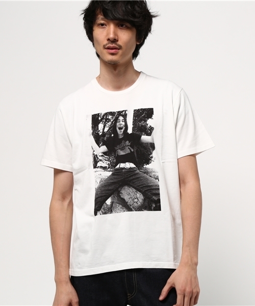 HYSTERIC GLAMOUR（ヒステリックグラマー）の「PS/BOBBY 1992 pt T-SH（Tシャツ/カットソー・メンズ・ホワイト/ブラック・LARGE/MEDIUM/SMALL）」の14枚目の写真